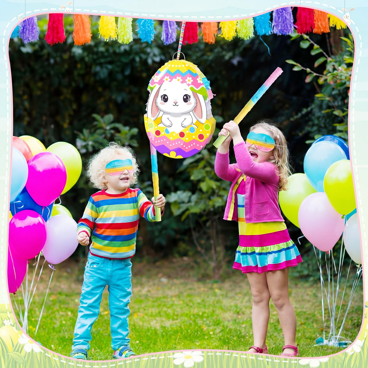 Harrycle Pinata Hanging Loop enables quick, secure setup.