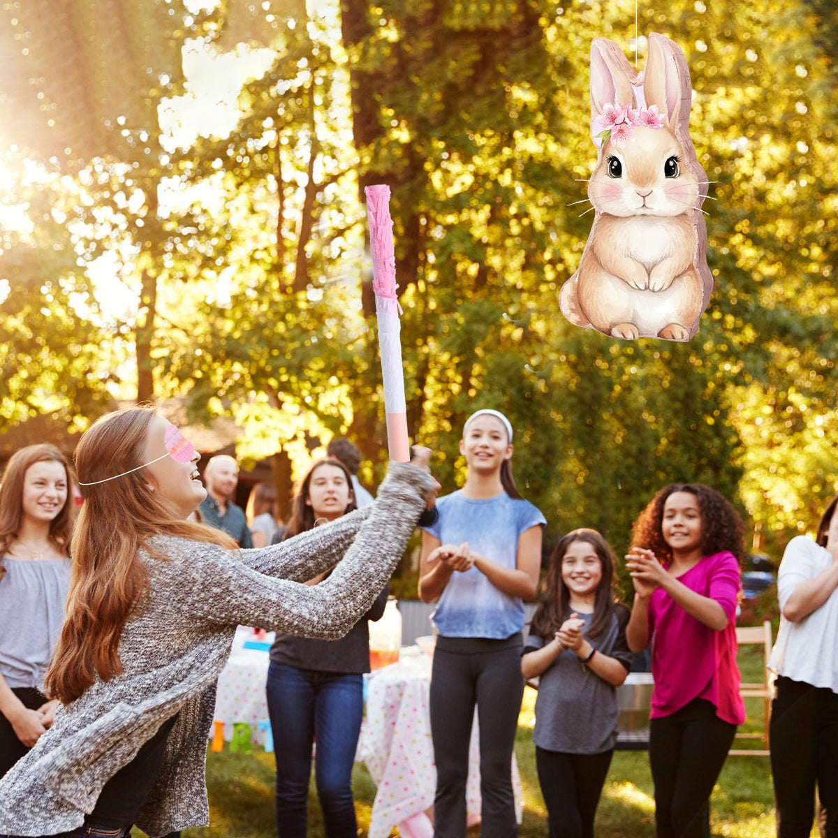 Harrycle pinata hanging loop enables easy setup