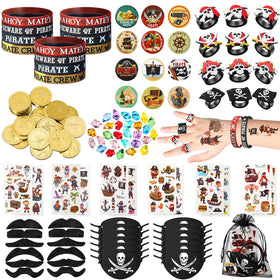 Harrycle pirate bracelet adds festive nautical flair to kids party outfits.