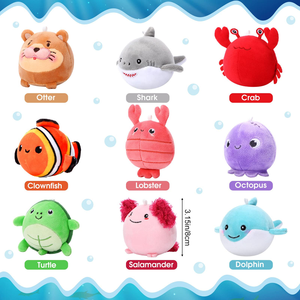 Harrycle clownfish plush adds bright charm to bags