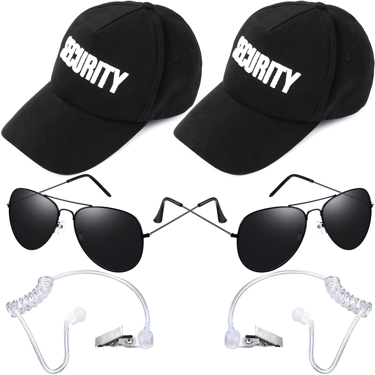 Harrycle secret-service earpiece for authentic cosplay and roleplay.
