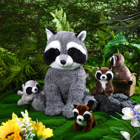 Harrycle woodland party decor plush set for cute tableware accents.