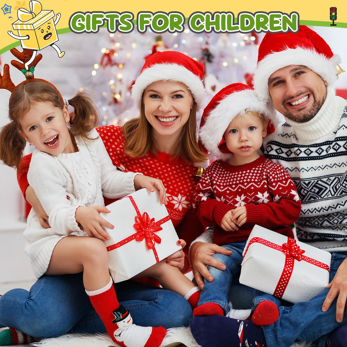 HarworLife magnetic tiles make great gifts for kids ages 3+.