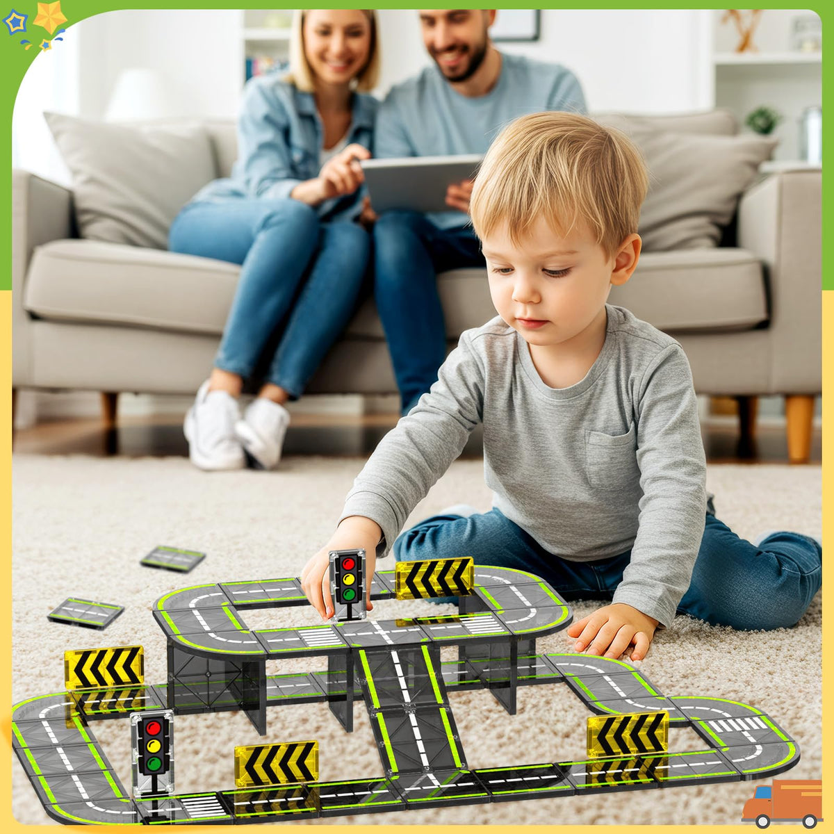 HarworLife road designs encourage planning, collaboration, and problem-solving during play.