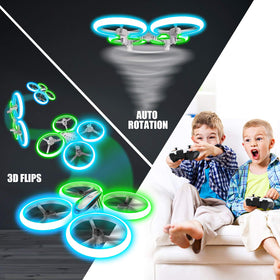 HASAKEE Q9s drone demonstrates altitude hold for steady hovering during learning.