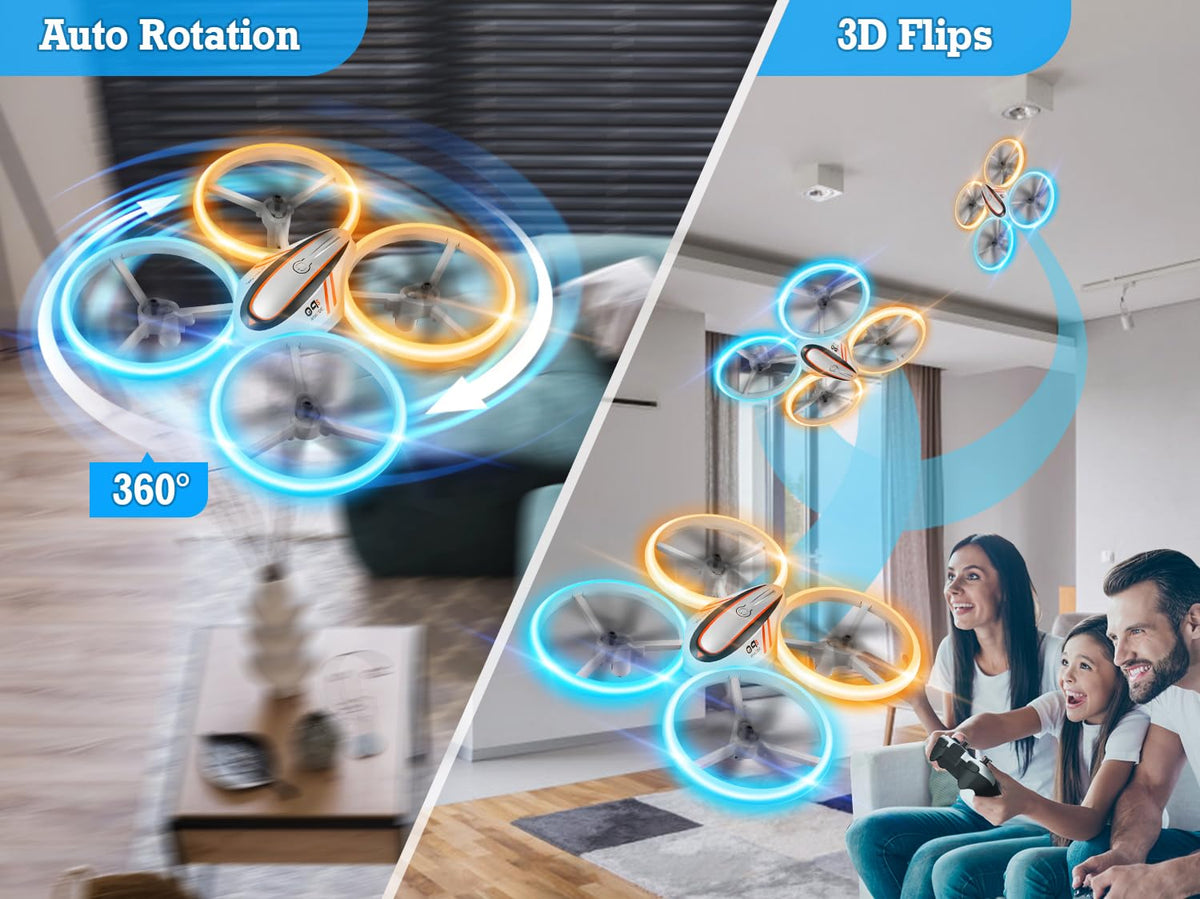 HASAKEE Q9s drone demonstrating headless mode for easy learning
