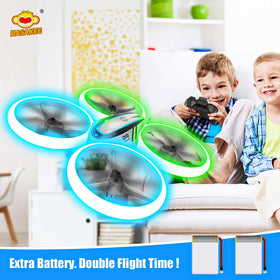 HASAKEE Q9s drone shows headless mode simplifying beginner navigation.