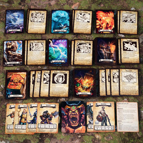 Hasbro HeroQuest First Light quest tiles showing dynamic dungeon layouts for exploration.