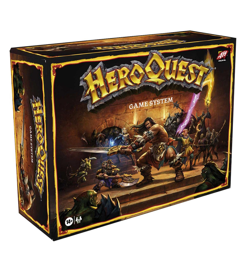 Hasbro Avalon Hill HeroQuest miniatures detailed for immersive dungeon encounters.