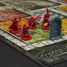 Hasbro Avalon Hill HeroQuest Zargon game master figure centers the narrative and tension.