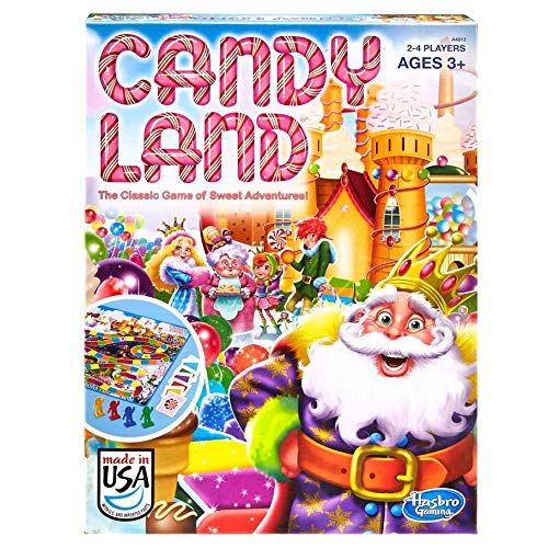 Hasbro Chutes & Ladders Candy Land bundle components arranged for easy setup and storage.