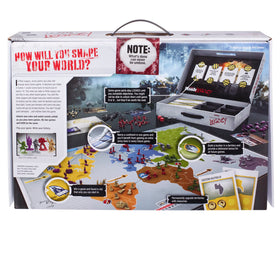 Hasbro Gaming Avalon Hill Risk Legacy map and tiles showing dynamic campaign layout