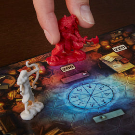 Bedlam in Neverwinter dramatic game board reveals locations as you solve acts and advance the plot