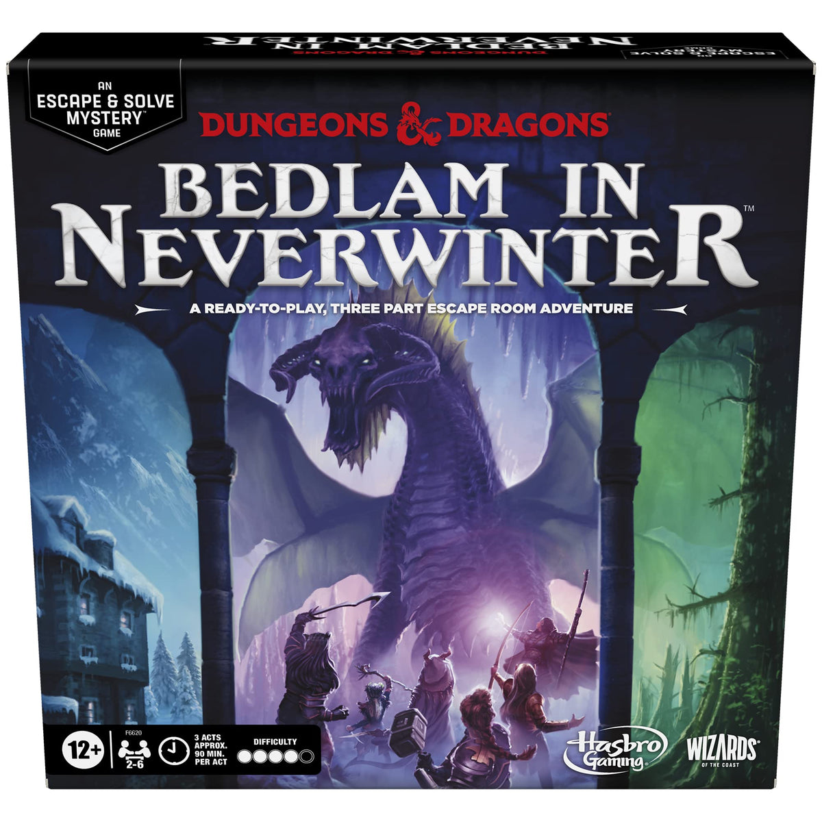 Hasbro Gaming Bedlam in Neverwinter tavern scene invites cooperative play and puzzle solving