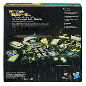Hasbro Gaming Betrayal at House on the Hill modular board tiles enable varied mansion layouts
