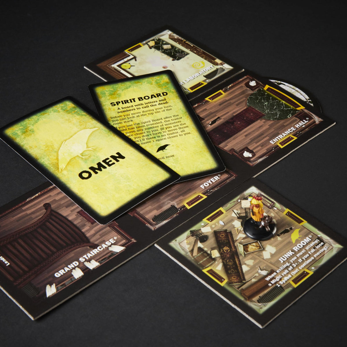 Hasbro Gaming Betrayal at House on the Hill rulebook explains cooperative strategy clearly