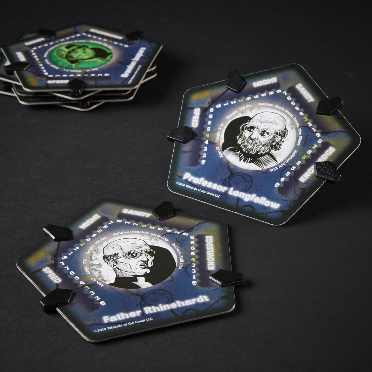 Hasbro Gaming Betrayal at House on the Hill tokens support clear gameplay mechanics