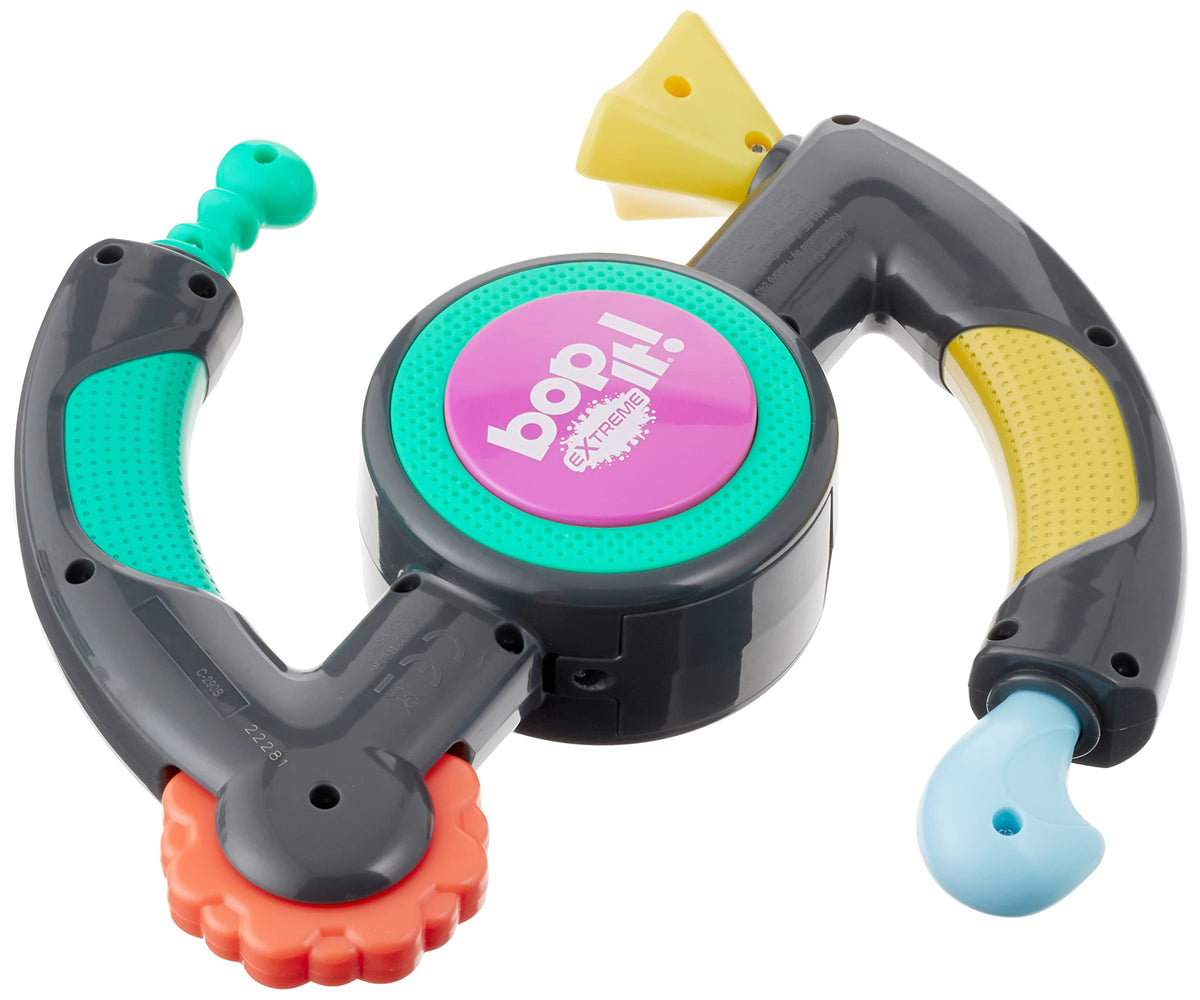 Hasbro Bop It Extreme two players face off in head-to-head action.