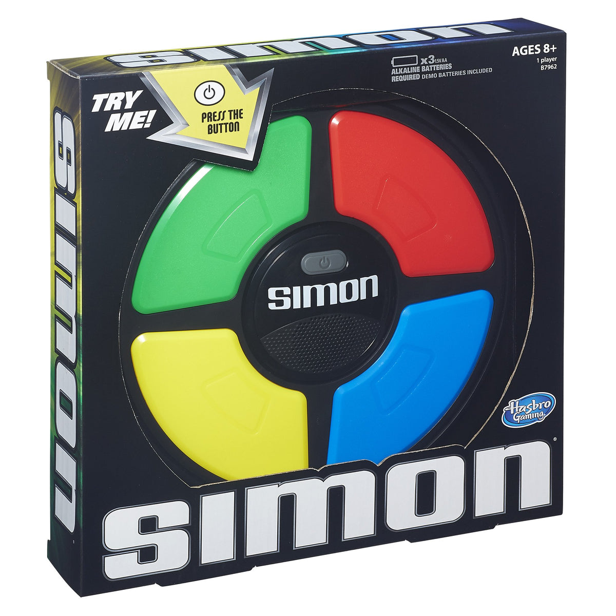 Hasbro Gaming Classic Simon color lights intensify suspense during rounds