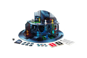 Hasbro Gaming Clue Star Wars Edition gameboard enables multi-level exploration and suspenseful rounds.