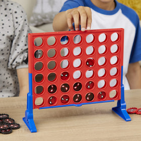Hasbro Gaming Connect 4 Marvel Spider-Man box packaging highlights Amazon Exclusive edition.