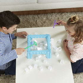 Hasbro Gaming Don't Break The Ice supports two to four players for quick, social play.
