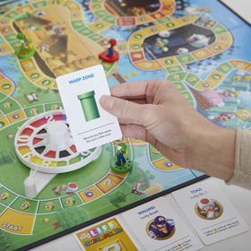 Hasbro Gaming Super Mario Edition items and companions power up gameplay