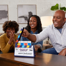 Hasbro Gaming Guesstures family game night is perfect for groups.