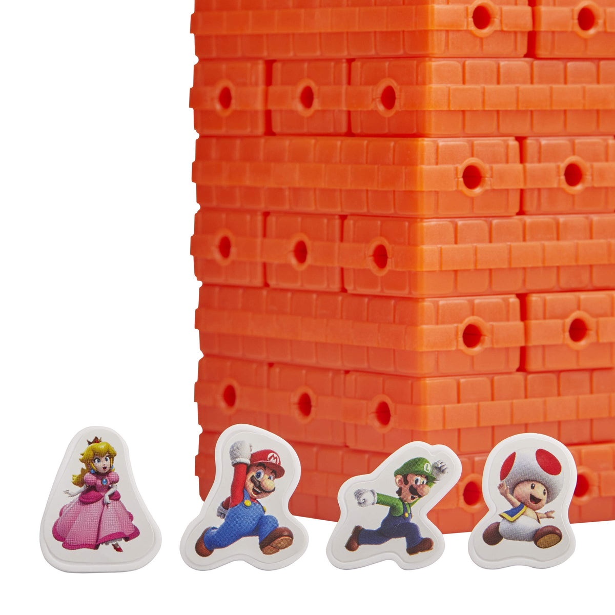 Hasbro Gaming Jenga Super Mario Edition keeps family game nights lively and engaging.