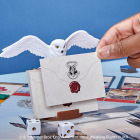 Hogwarts-themed board sections highlight classrooms and common rooms for immersion.