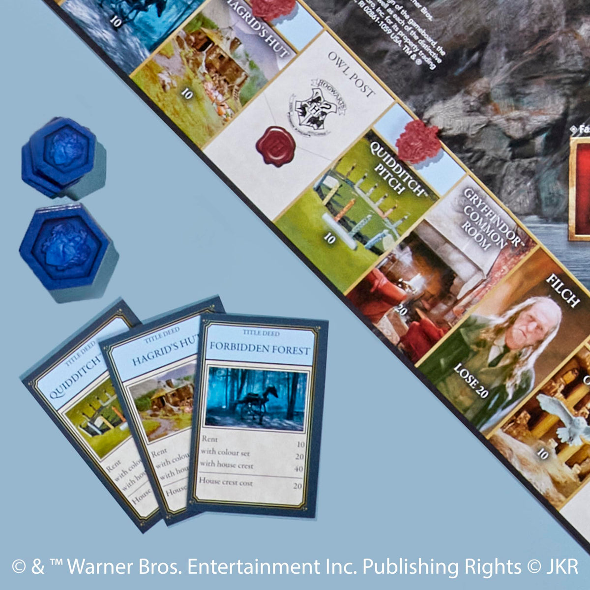 House crests on color sets boost collection goals and rewards.