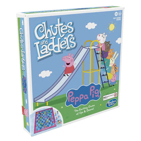 Hasbro Gaming Peppa Pig edition board with colorful playground artwork for preschoolers during family game night.