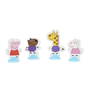 Chutes and ladders dynamics in Peppa Pig edition provide suspense and quick progress moments.