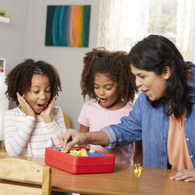 Hasbro Perfection colorful pieces for engaging learning moments.