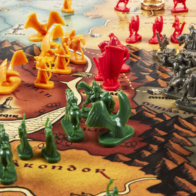 Hasbro Gaming Risk Lord of the Rings Trilogy Edition card deck and battalions for varied strategy