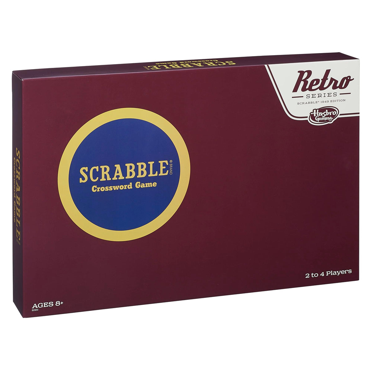 Hasbro Gaming Scrabble 1949 edition wooden tiles inviting tactile classic gameplay moments