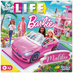 Hasbro The Game of Life Barbie Edition Dream Convertible image; enhances family play with stylish vibes.