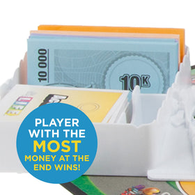 Hasbro The Game of Life spin to win wheel adds suspense during turns
