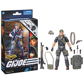 Hasbro G.I. Joe Nightforce Tunnel Rat figure front view for dynamic display
