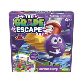 Hasbro Grape Escape board game cover for family game night.