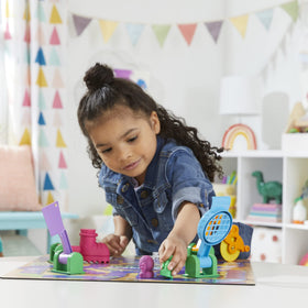 Hasbro Grape Escape family game night promotes easy cooperative fun.