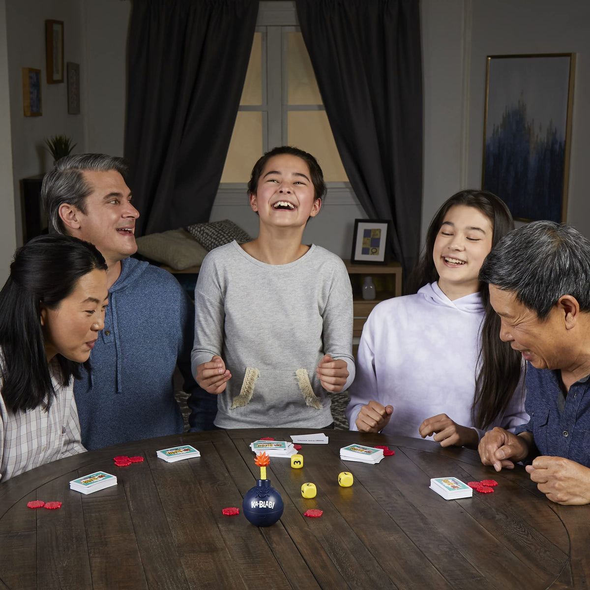 Hasbro Ka-Blab! perfect for a fun indoor game night with friends.