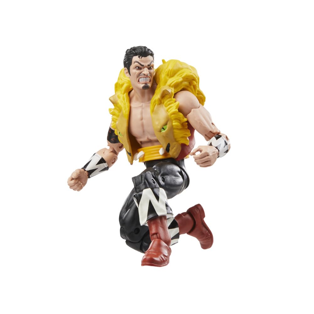 Hasbro Kraven Spider-Man 15cm figure, back view, action pose-friendly