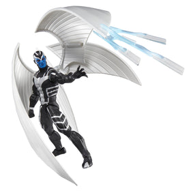 Hasbro Marvel Archangel figure captures a dynamic pose showcasing premium deco and articulation.