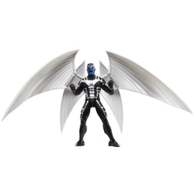 Hasbro Marvel Archangel figure packaging window box for secure display.