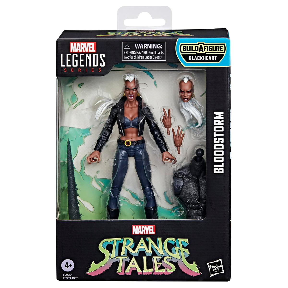 Bloodstorm figure in dynamic pose for shelf display