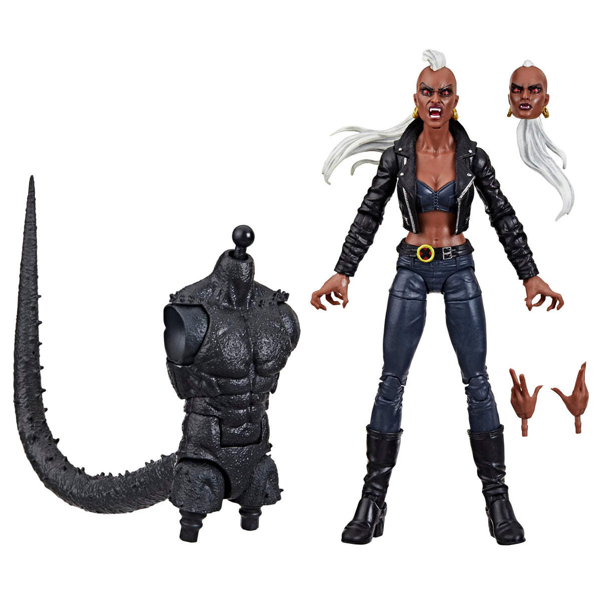 Hasbro Bloodstorm figure front view for Marvel collection display