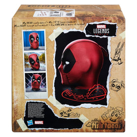 Hasbro Marvel Deadpool's Head app-enabled for prank-ready, interactive play.