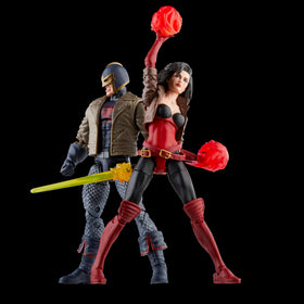 Includes seven accessories for Black Knight and Sersi figures.