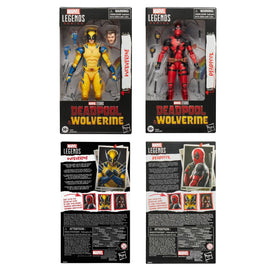 Window box packaging with movie-inspired art for Hasbro Marvel Legends bundle